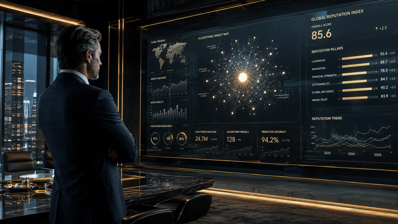 Advanced Digital Reputation and Algorithmic Control